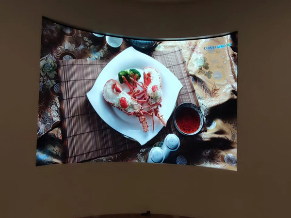 温县室内P2.5弧形LED屏